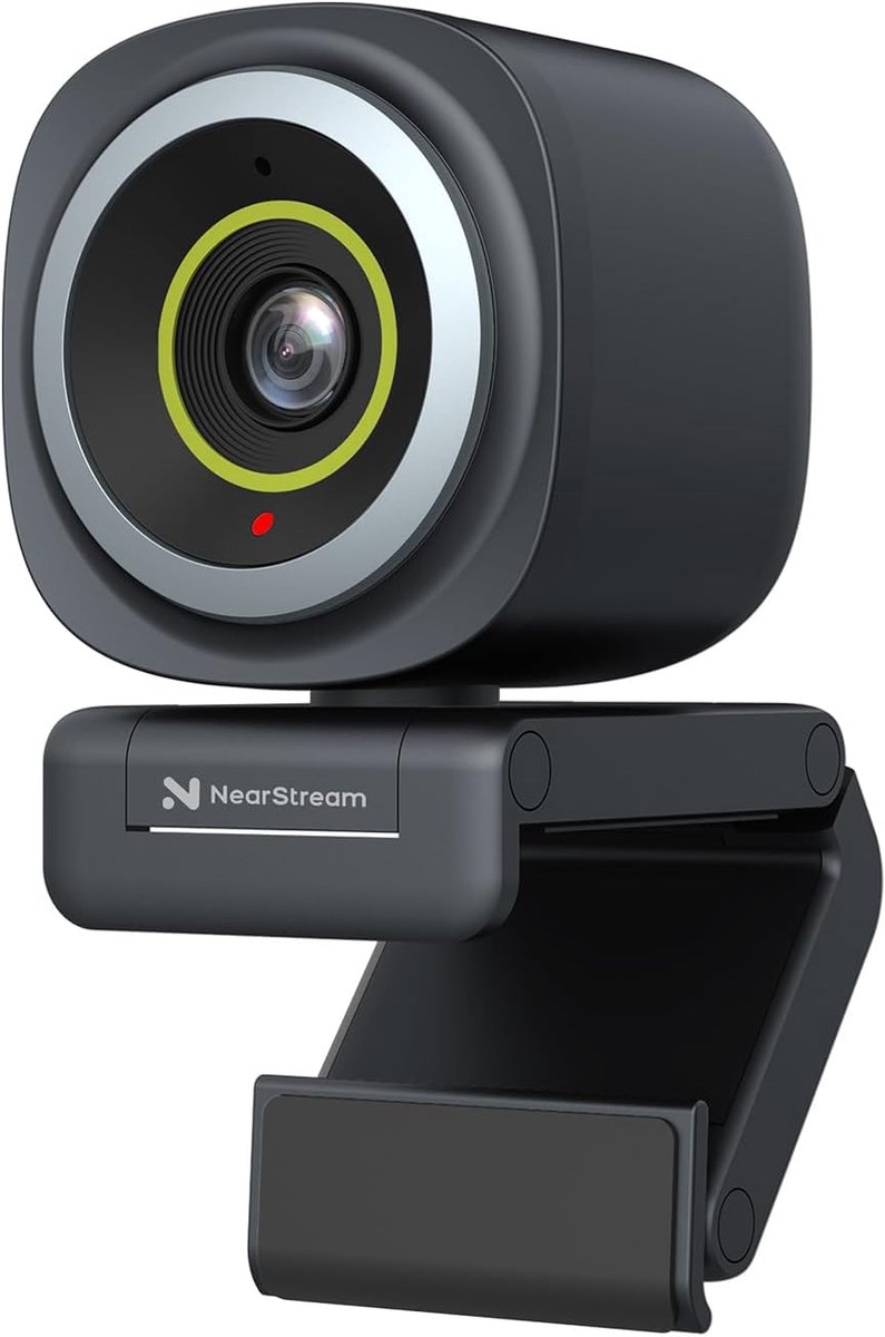Webcam voor laptop - 4K resolutie - 95° gezichtsveld - perfect voor videobellen - ShopVlot