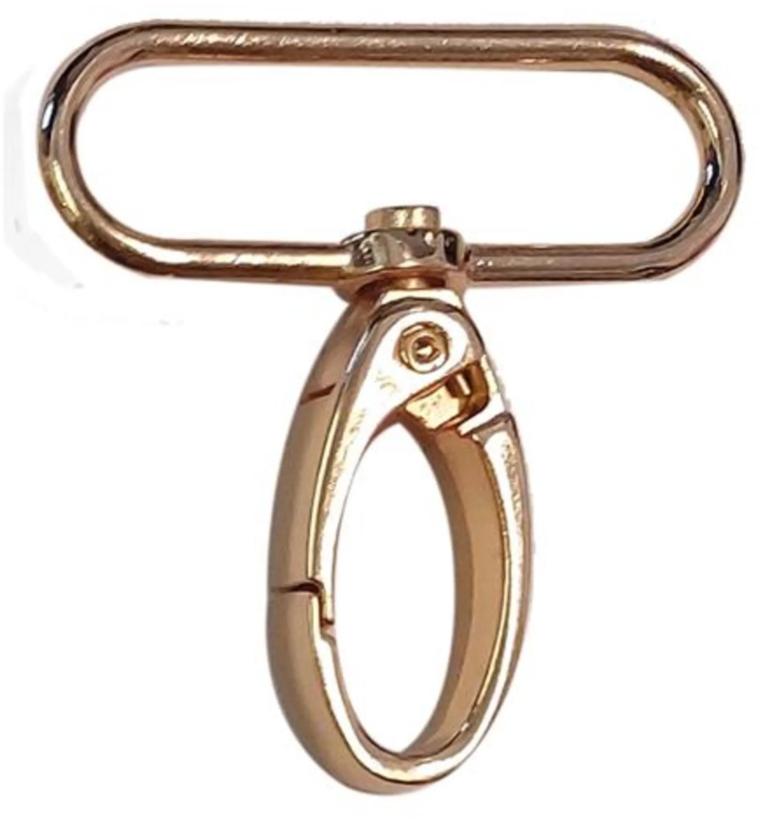 Musceton haak 40mm goud