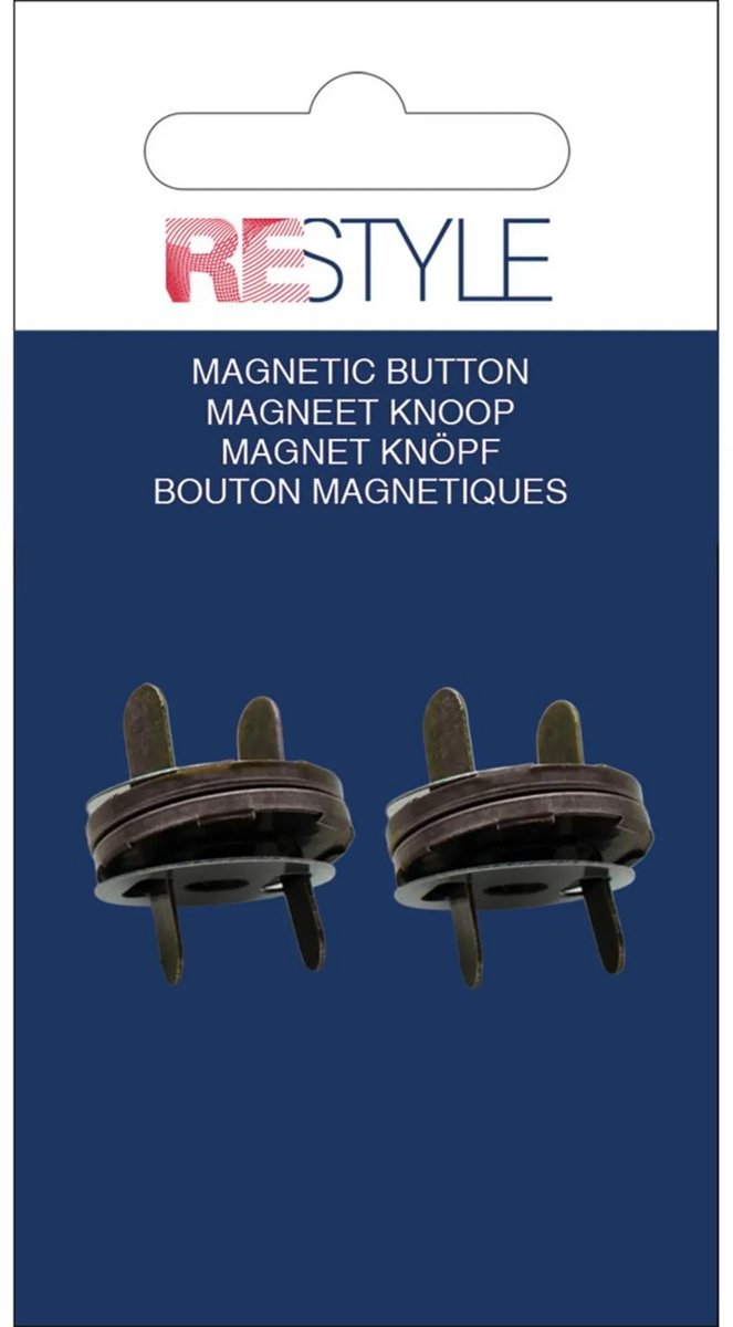 015.14300.19-050 magneet knoop 19mm 4st