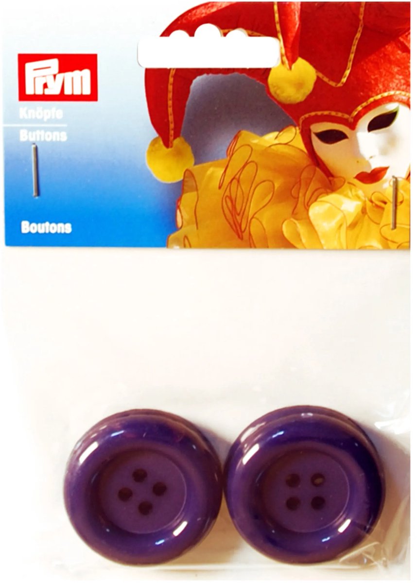 Prym Knoop Kostuums 35mm blauw