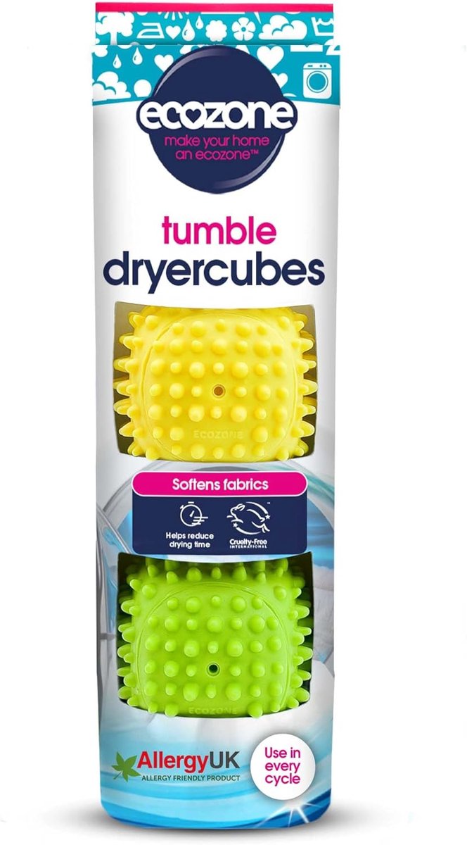 Drogerballen set van 2 - nieuw zachter materiaal - variabel knooppuntontwerp - voor zachtere was - ShopVlot