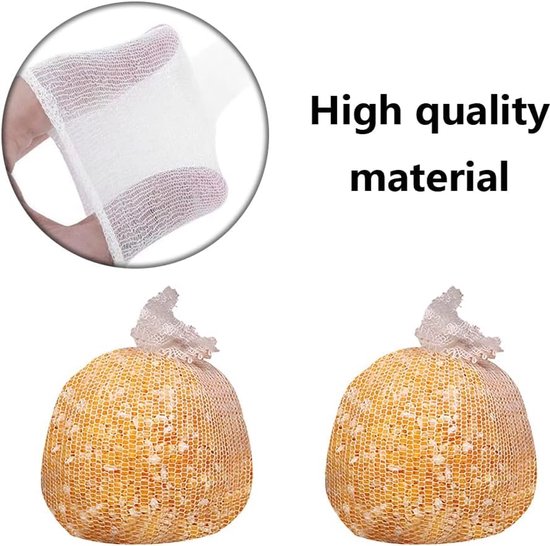 SnelShoppen - 3 Stuks 5m PVA Oplosbare Karperzakken met Schaar - Vissen Accessoires voor Snelle Hengelsport - Ideaal voor Bait Filament en Landing Net van Snelshoppen — afbeelding 4