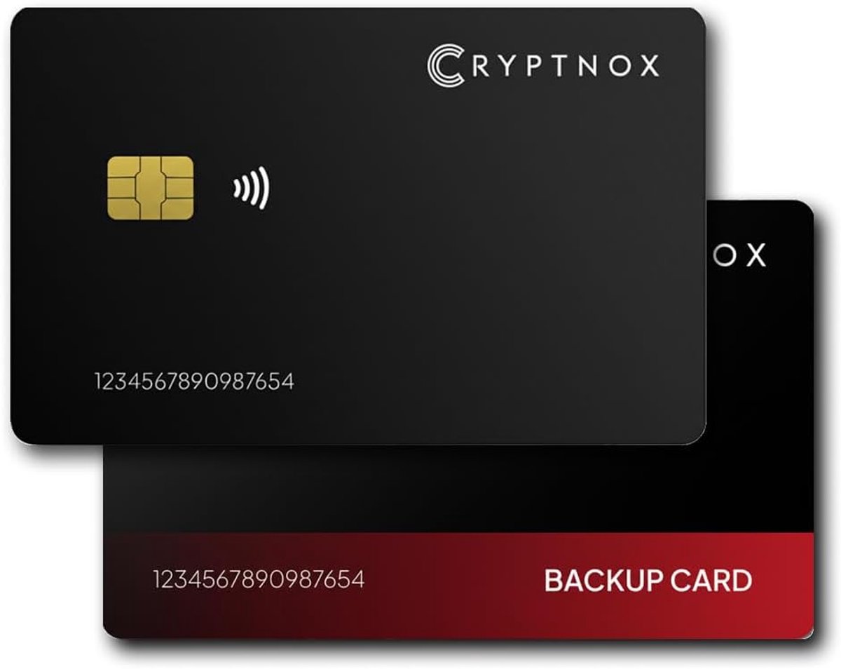 Crypto hardware wallet - NFC smartcard cold storage - 2 kaarten - veilige opslag van cryptocurrencies - ShopVlot