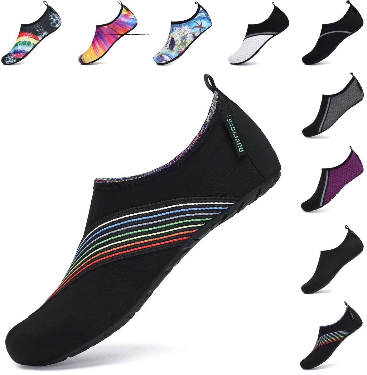 badschoenen 40/41 EU - zwart - sneldrogend - ideaal voor outdoor gebruik - ShopVlot