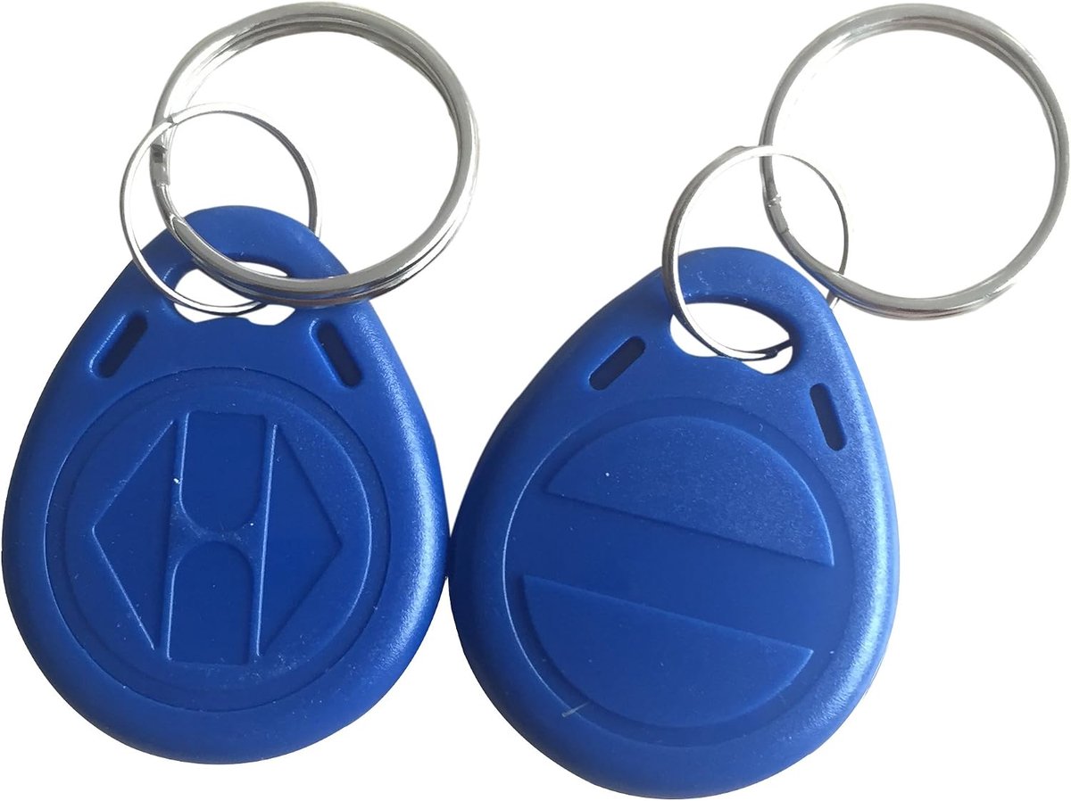RFID Key Fob 125kHz - herschrijfbaar - T5577 - ideaal voor toegangssystemen - ShopVlot