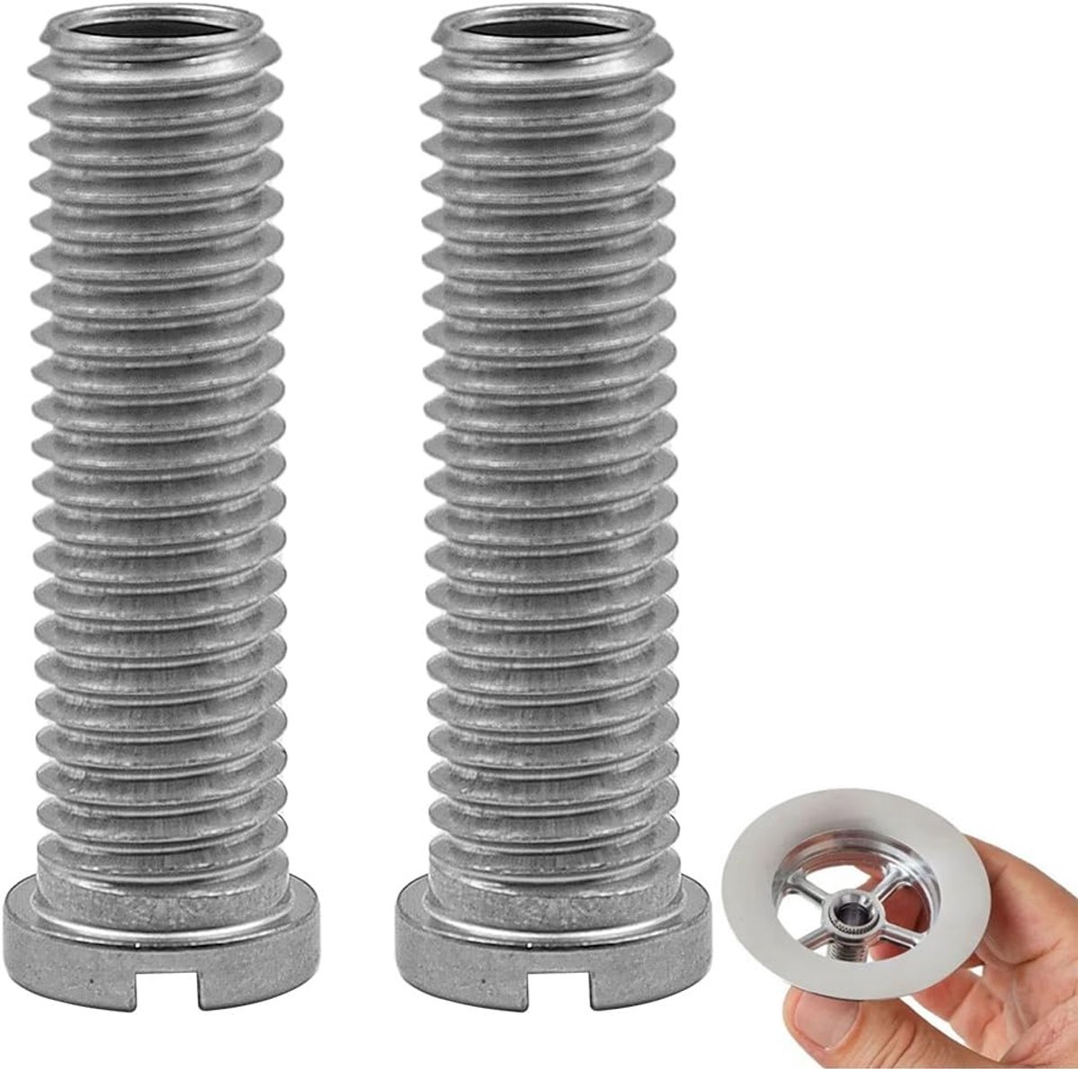 2 stuks schroeven voor gootsteenmand schroeven voor 45 mm roestvrijstalen gootsteenmand voor filters voor keukenwastafel