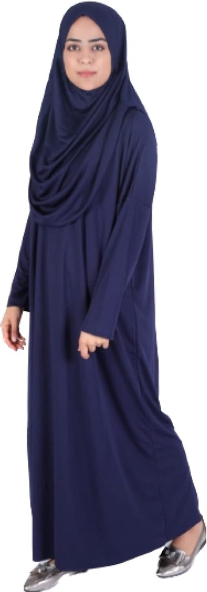 gebedsjurk uit één stuk voor vrouwen, Abaya-jurk, Islamitische jurk, Hijab over de hele lengte