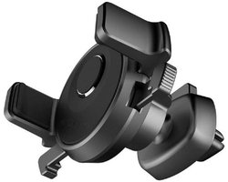 Draaibaar voor auto-ventilatiehouder met automatische clip voor WIKO K-tool - zwart