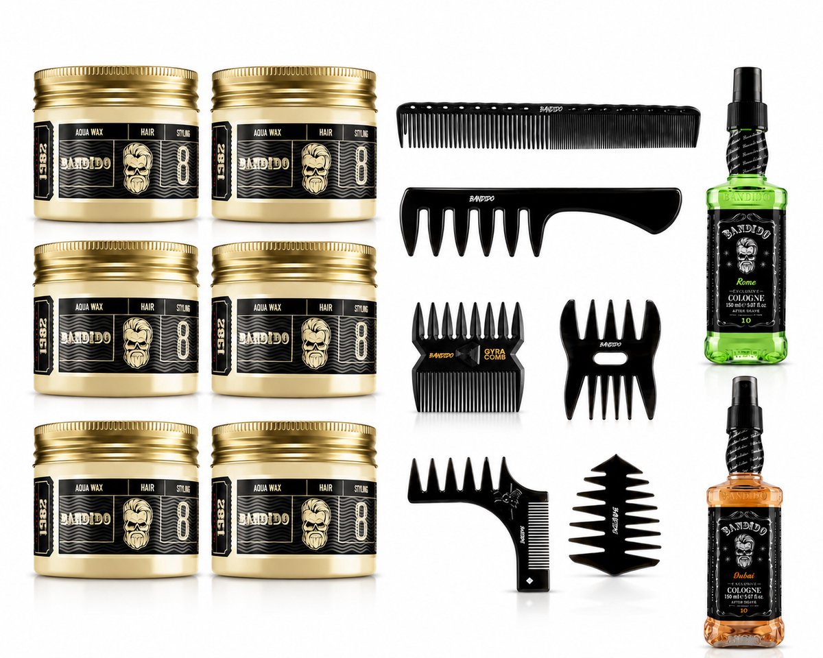 Bandido haar Wax Nr 8 125ml 6 stuk