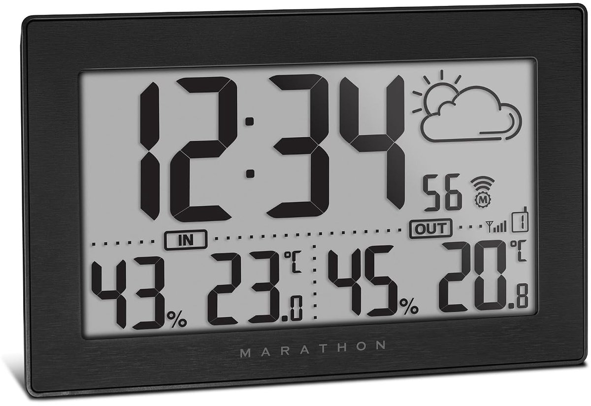 Weerstation Multi-Zone - Draadloze Thermo-Hygrometer - Weersvoorspelling en Temperatuurmeting - SnelShoppen