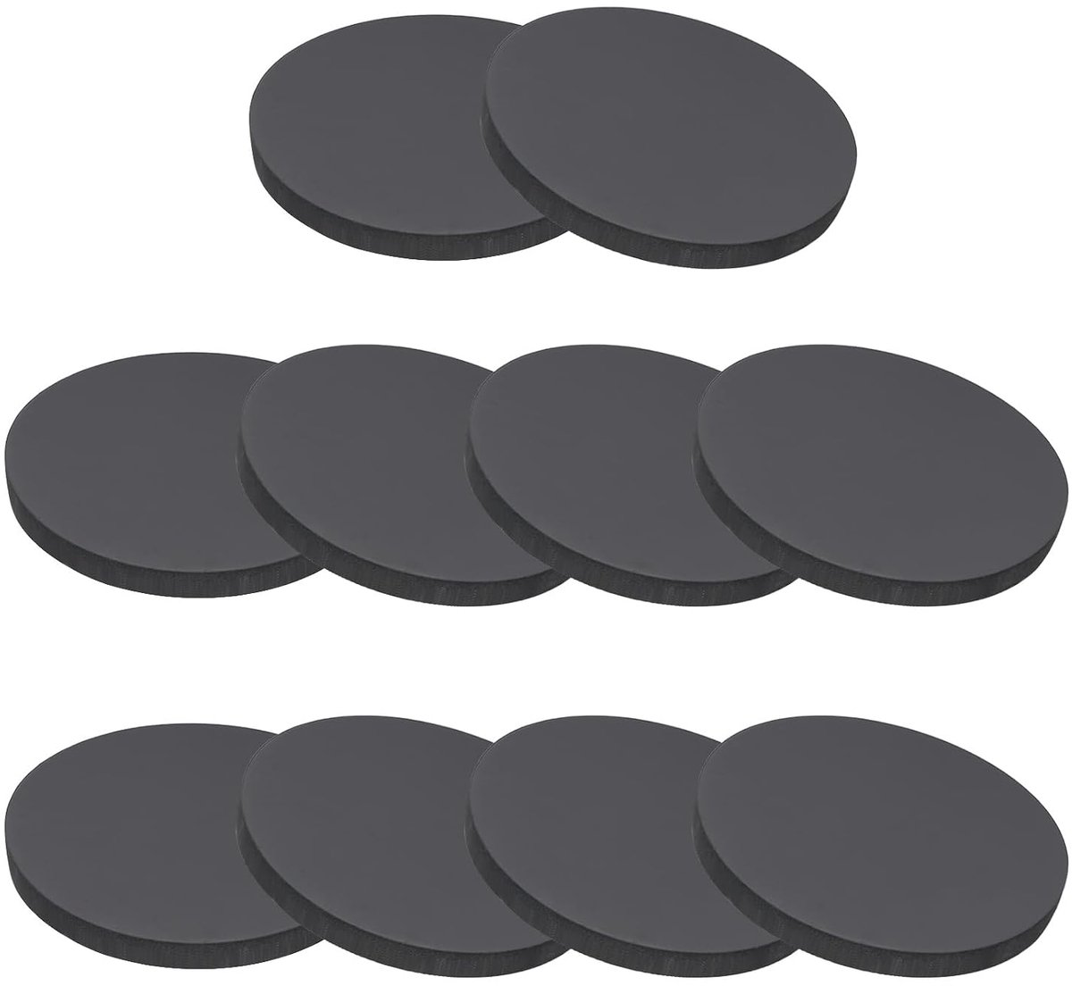 10 stuks rubberen sluitringen, 45 mm x 4 mm (OD x dik), ronde rubberen bussen, afdichtingen, rubberen afdichtingen, afstandshulzen, rubberen afdichting voor huis, auto-accessoires