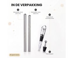 Wijnkoeler Stick – 4-in-1 Wijnkoeler Staaf