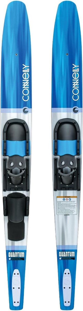 Waterski's Quantum 68" - versterkte composietconstructie - verstelbare bindingen - perfect voor lange ritten - SnelShoppen