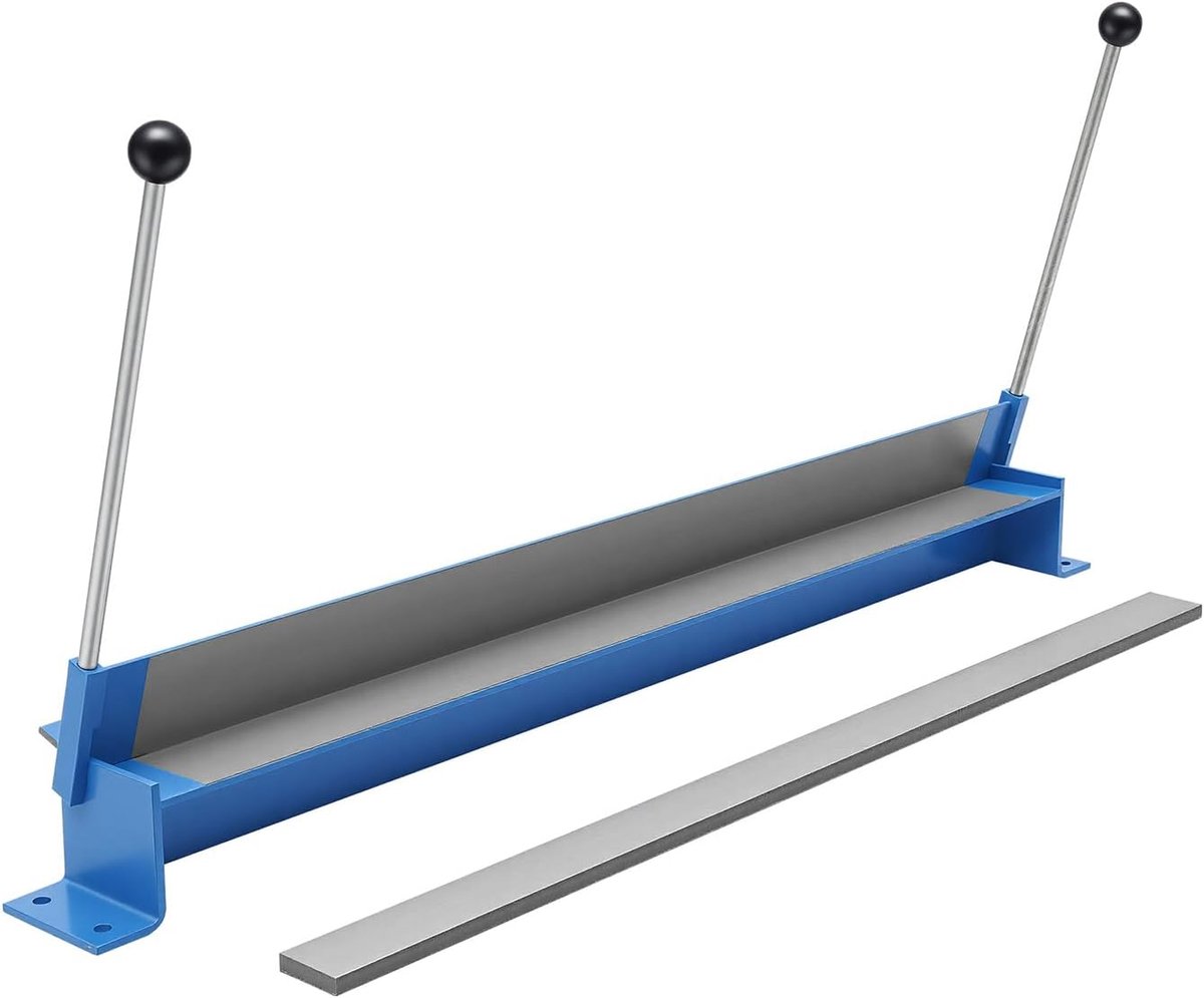 Handbuigmachine 914 mm - stalen constructie - max. buighoek 90° - ideaal voor plaatbewerking - SnelShoppen