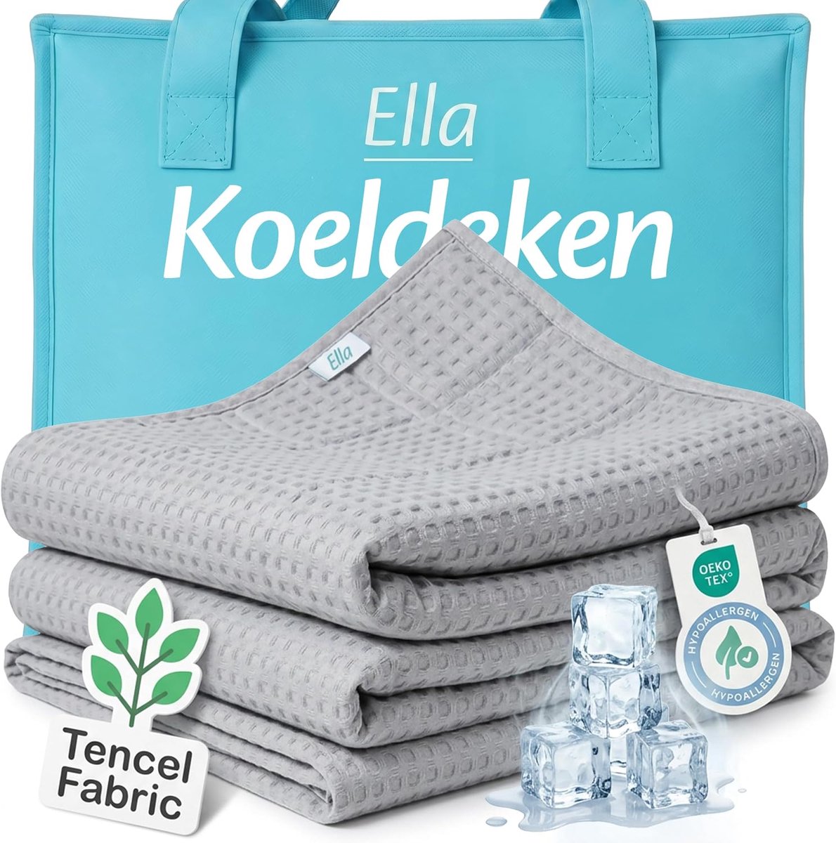 Koel Dekbed 135x200 - TENCEL Stof - Ademend en Natuurlijk - Voor Een Verfrissende Slaap - SnelShoppen