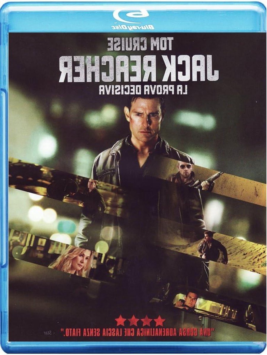 Jack Reacher Blu-ray - Actiefilm Thriller - Film Kijken - Regio Vrij - 17.2 x 13.4 cm - Niet gespecificeerd