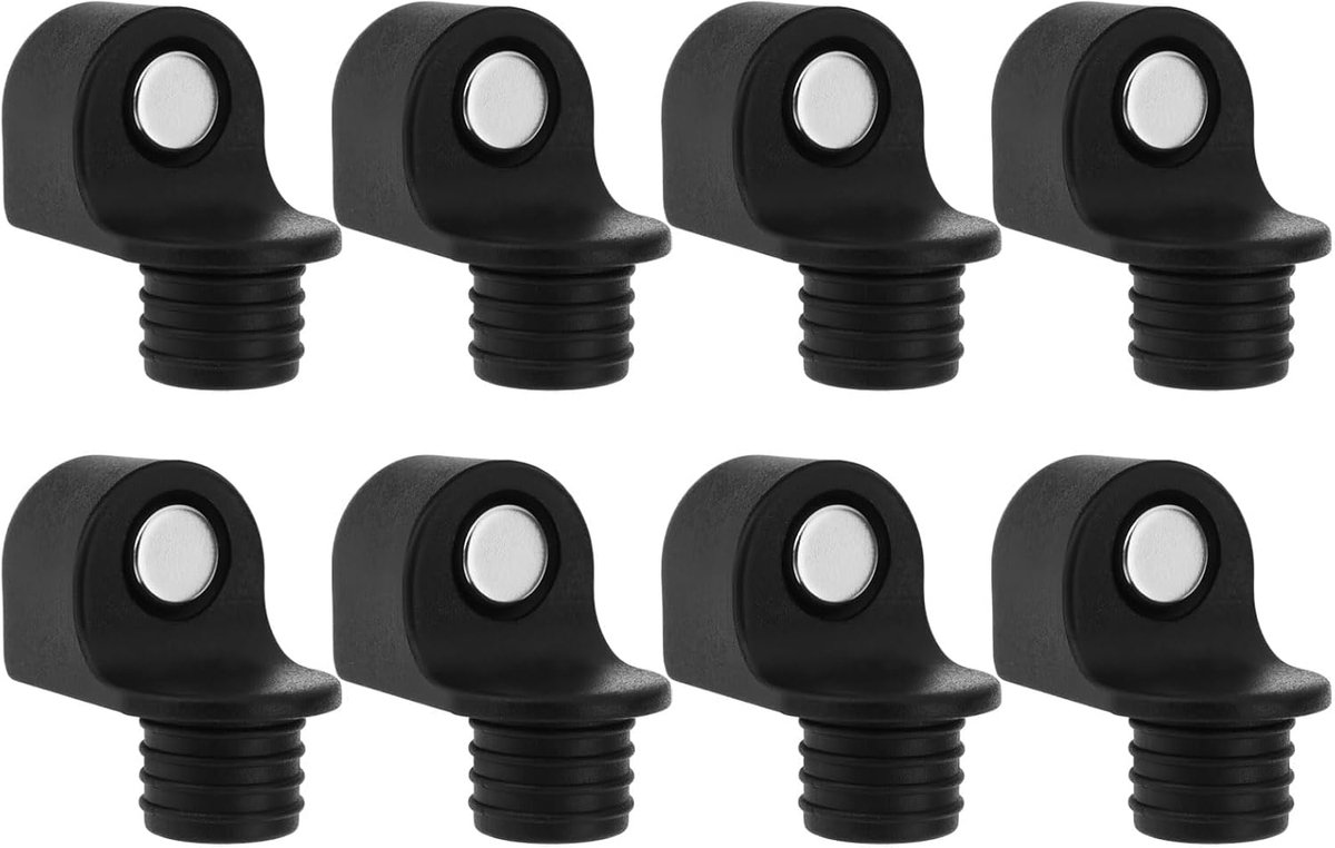 Store 8 STKS Kast Deur Magnetische Vangen voor Vitrinekast 109842 Compatibel met IKEA Detolf Glas