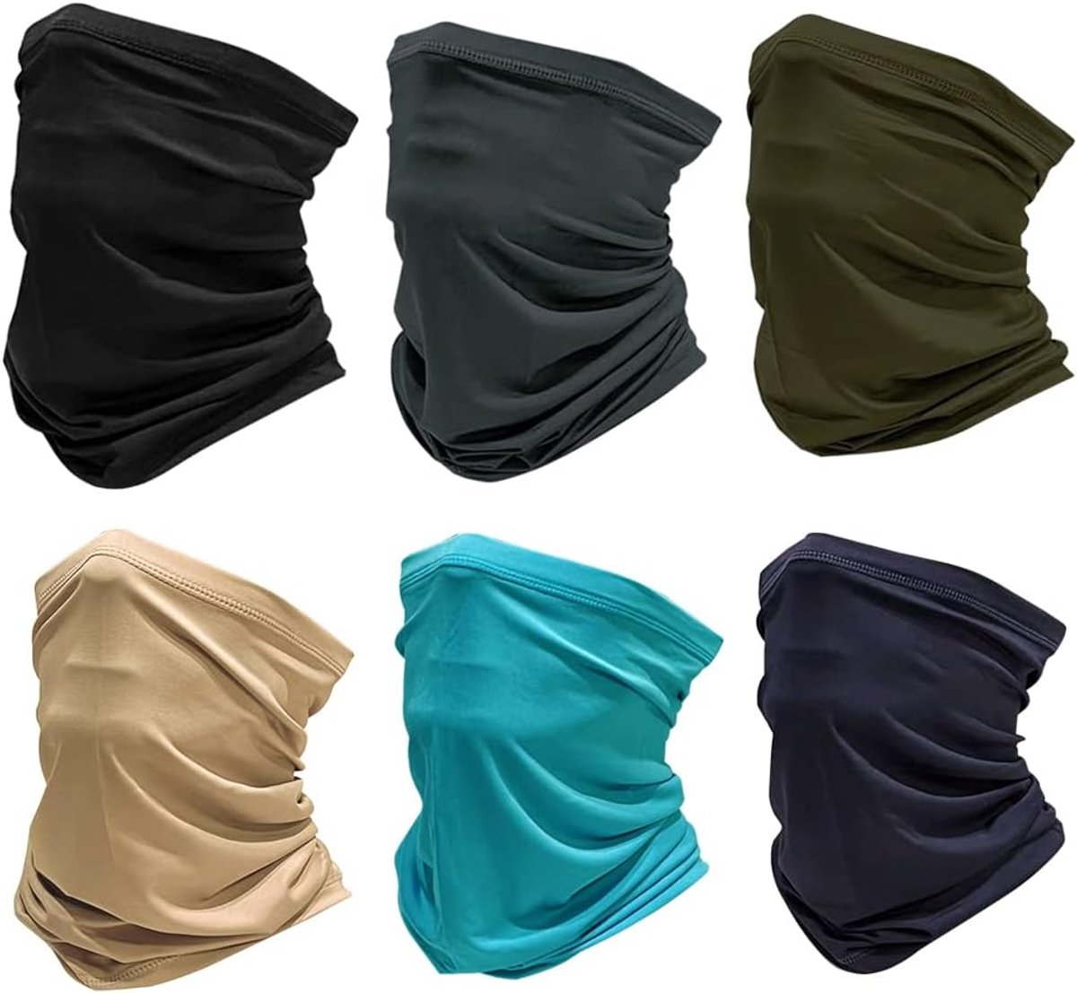Sjaal ijs zijde outdoor multifunctionele hoofddeksels elastische buissjaal magische hoofdband ademend UV-bestendigheid bandana gezichtsmasker voor mannen vrouwen fietsen wandelen