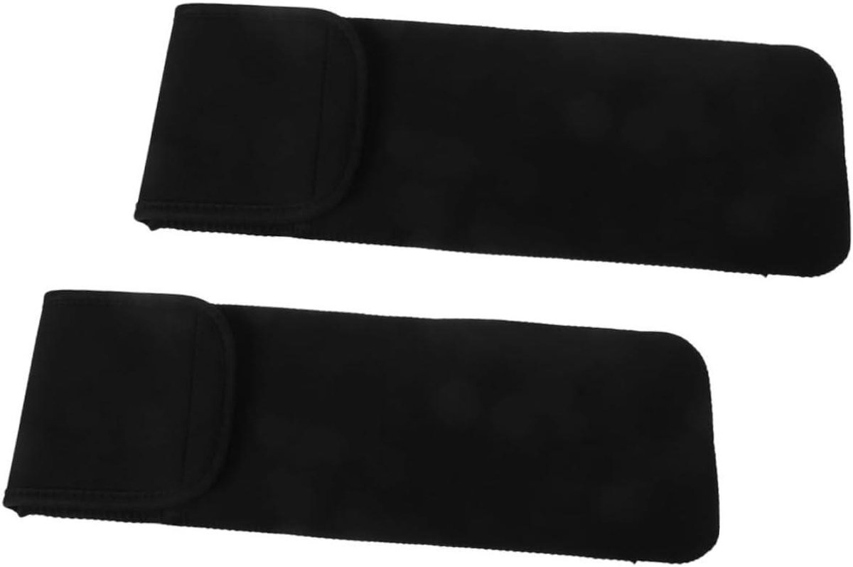 Opbergtas Hittebestendig - Reiscover Krultang - Haarstyling Beschermen - Neopreen Materiaal - 38 x 13 cm - Zwart