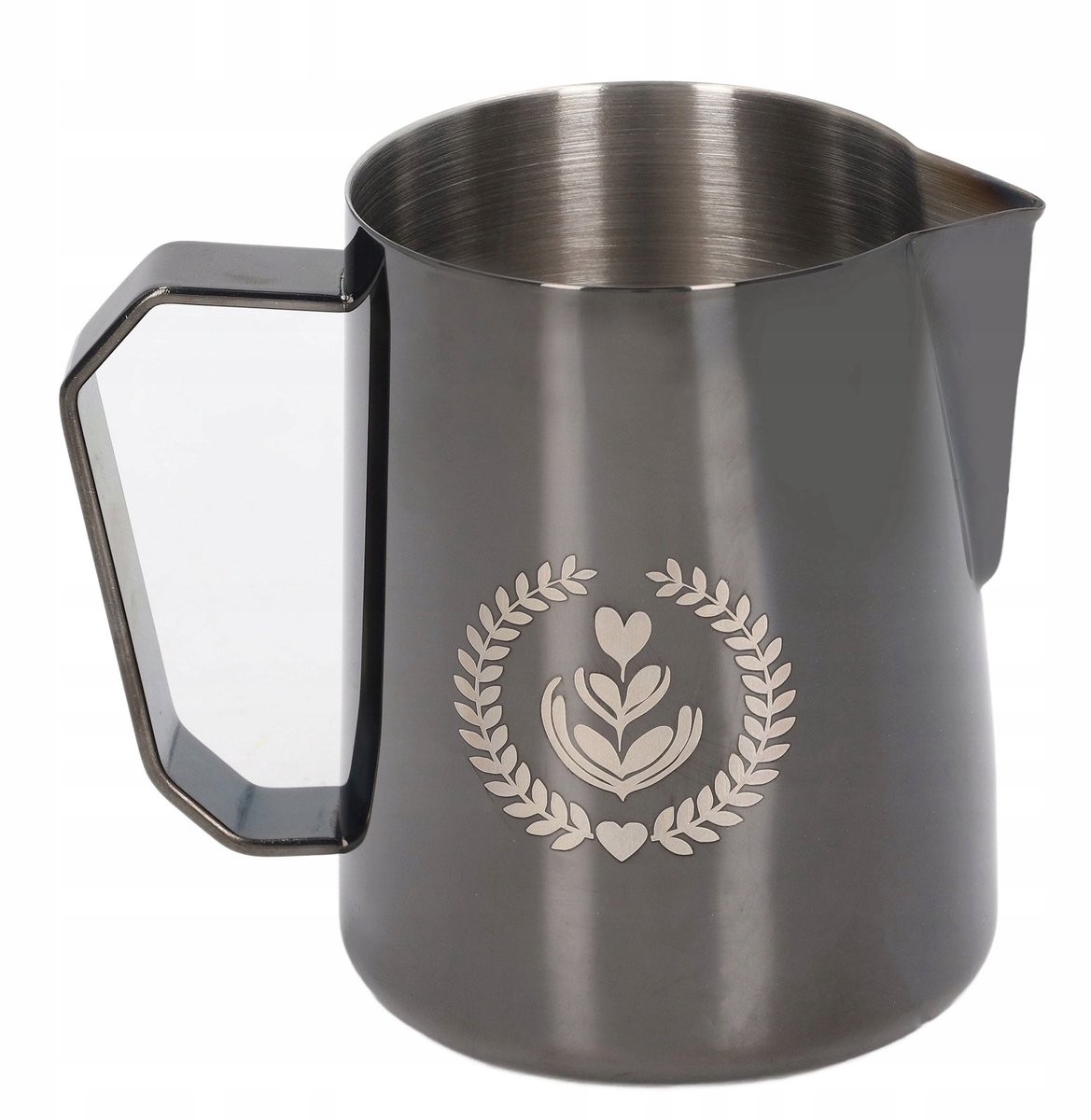 Merkloos RVS Melkopschuimer 450ml voor Latte Art en Koffie