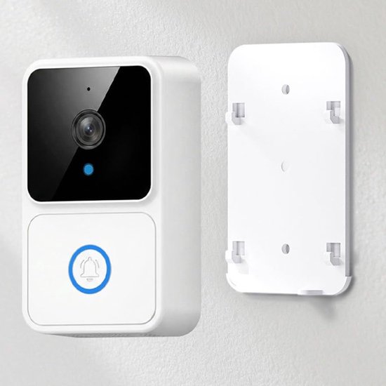 Video Deurbel - Slimme Deurbel Camera - Huisbeveiliging - Twee-weg Audio - Compact Ontwerp - Zwart — afbeelding 2