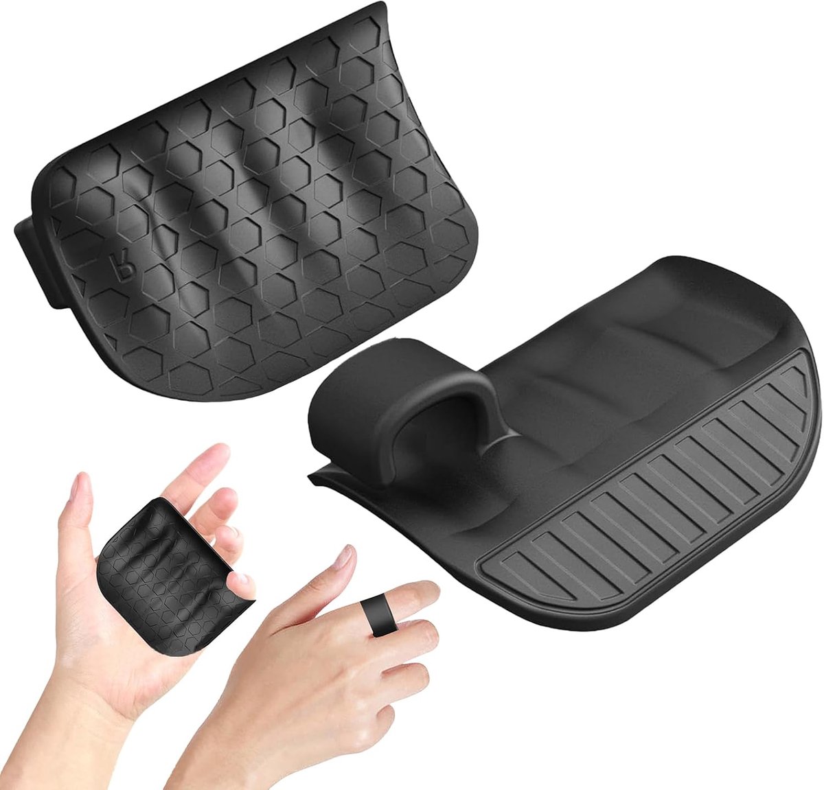 Grip pads - hoogwaardig silicone - niet-slip en slijtvast - ideaal voor pull-ups - ShopVlot