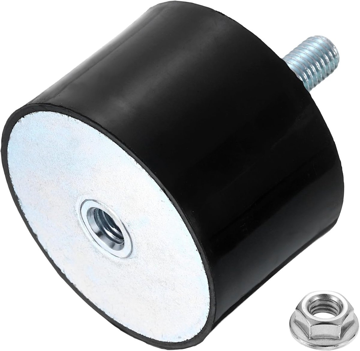 M12 Rubber Beugels, 1Pcs 73x50mm(DxH) Cilindrisch Anti-Vibratie Isolator Schokdemper Met Moer Voor Auto Bobbin Generator Luchtcompressoren