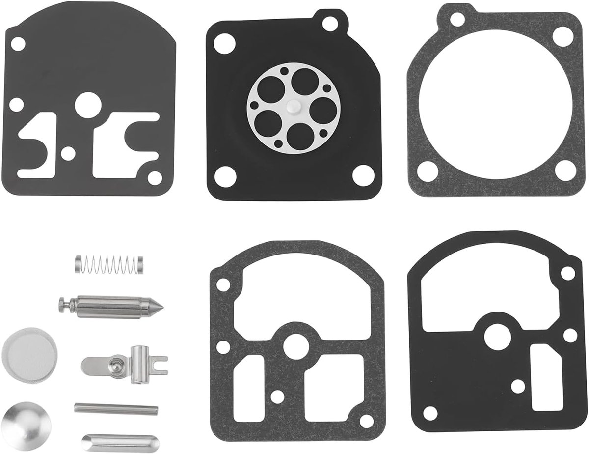 1 Set Carb Reparatie Rebuild Kit Compatibel met ZAMA RB-5 RB-7 RB-11 RB-14 GND-2 GND-6 GND-7