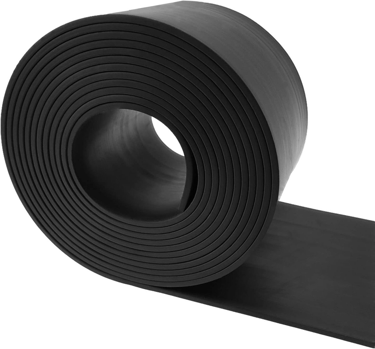 Rubberen plaat van neopreen, antislip, neopreen, voor anti-trillingsafdichtingen, 100 mm x 3 mm x 6 m