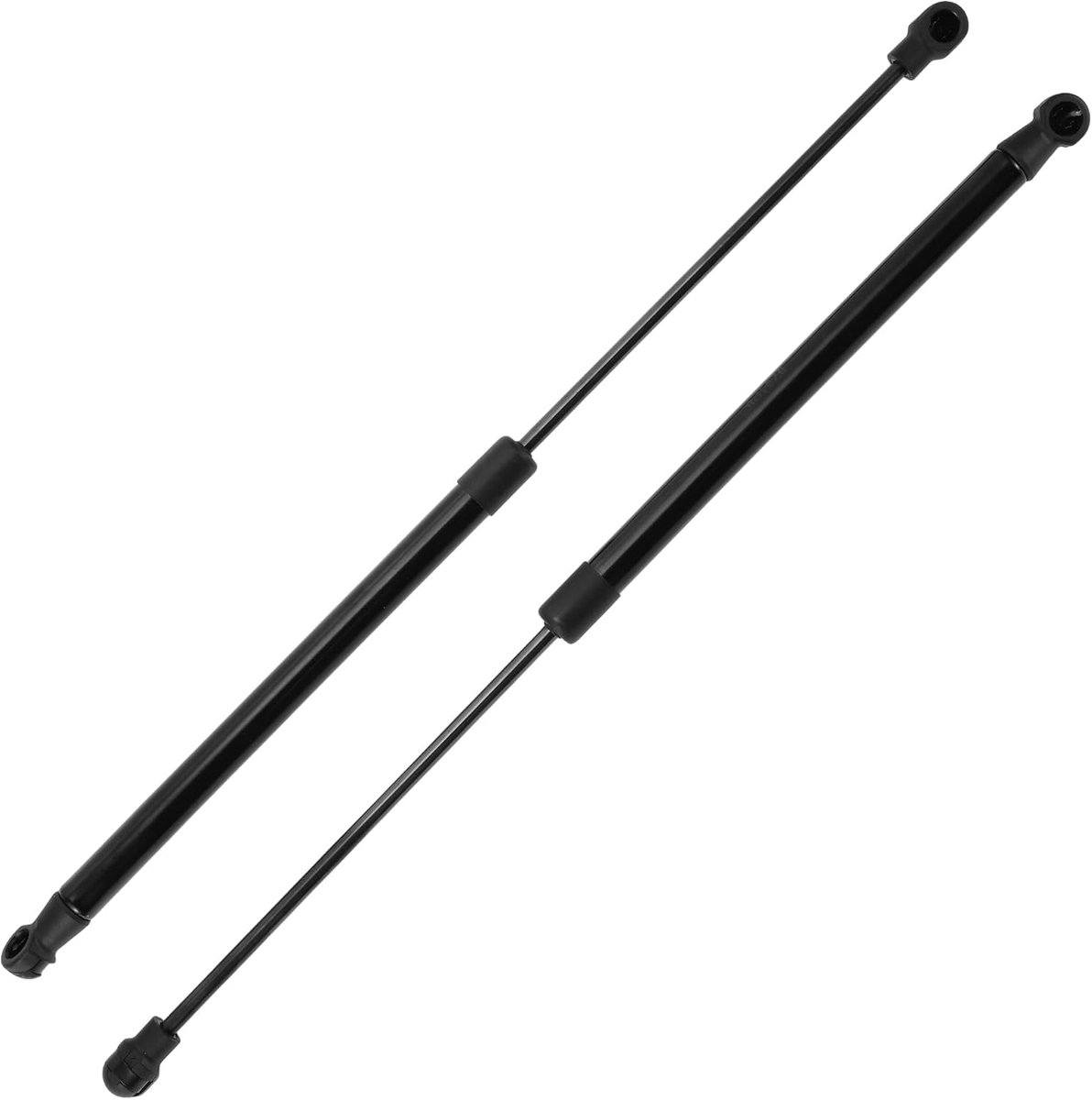 ABSOPRO 2 Stuks Achterklep Lift Ondersteuning Stangen Gasveer No.8731L7/00008731L7 voor Peugeot 207 Hatchback 2006 Zwart