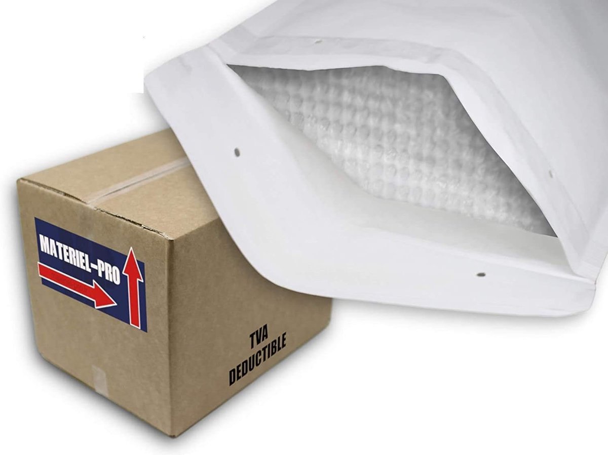 Luchtkussen enveloppen 100 stuks - maat D4 180 x 265 mm - met luchtbellen - ideaal voor verzending - SnelShoppen