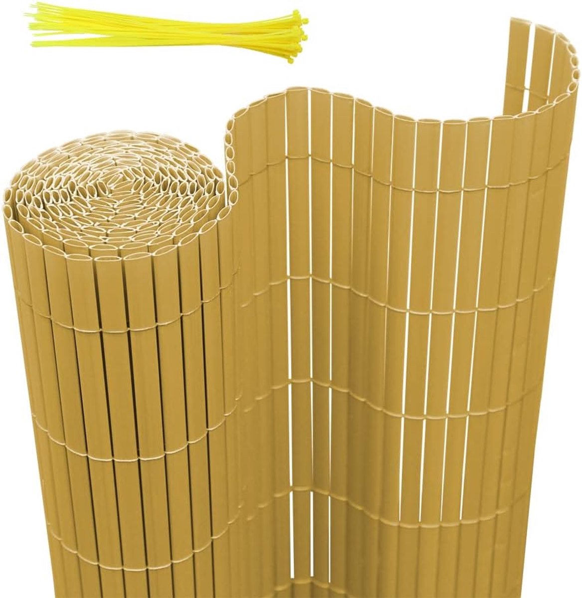 80 x 300 cm, inkijkbescherming, tuin, inkijkbescherming, 4-gewicht-versterking, stabiele kunststof inkijkbescherming, windscherm, inkijkbescherming voor balkon,