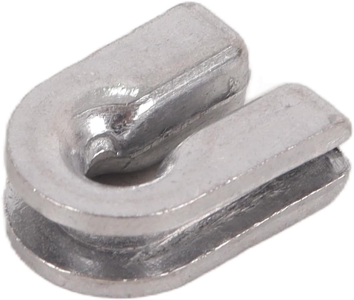Vervangende moersleutelhulzen voor grastrimmerkoppen - 10 stuks - Aluminium - Eenvoudig zelf te vervangen - SnelShoppen