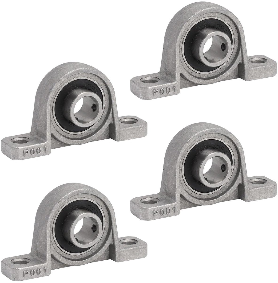 Kogellagers Flenslagers 12 mm - Zinklegering - Robuuste Constructie - Eenvoudige Montage - SnelShoppen
