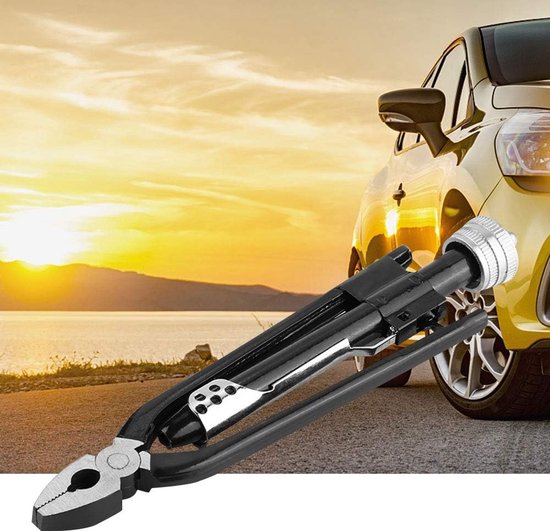 Kabelknippers 15cm - Hoogwaardige carbon staal - Diepe schroefkaken - Veilig en stevig gebruik - SnelShoppen — afbeelding 3