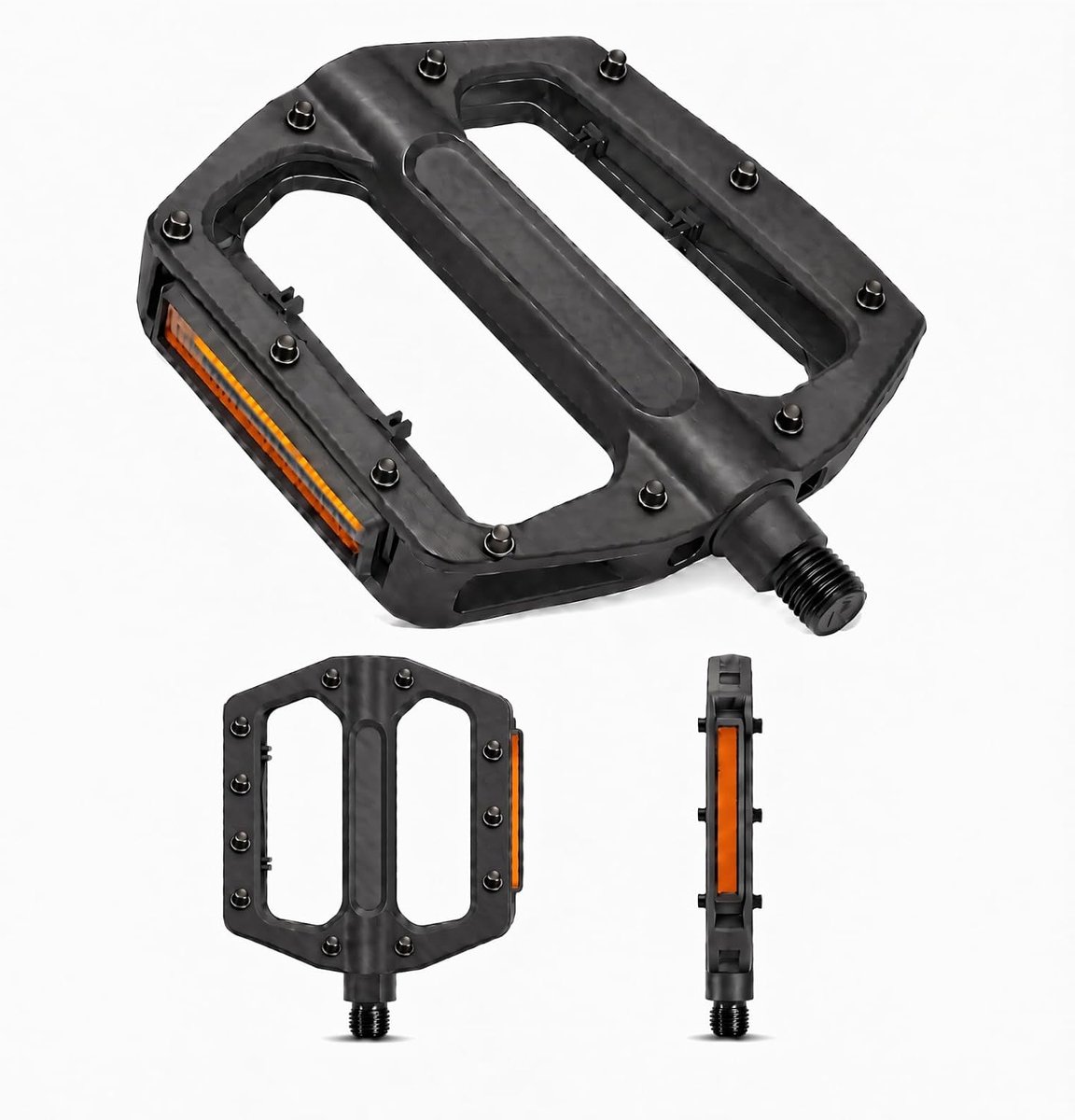 Fietspedalen met afgedichte lagers - antislip en weerbestendig - veiligheid voor mountainbike en racefiets - SnelShoppen