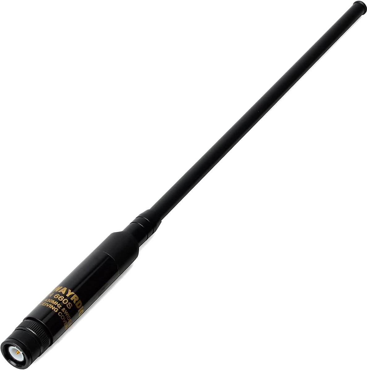 TWAYRADIO Portable Tweeweg Radio Antenne - Telescopische Antenne - Dual Band VHF UHF - Verbeter je signaal - SnelShoppen