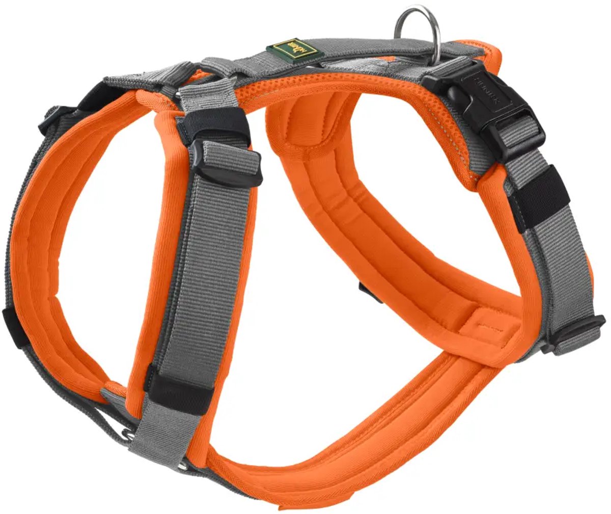 Hunter Hondentuig Maldon Up Oranje Maat L