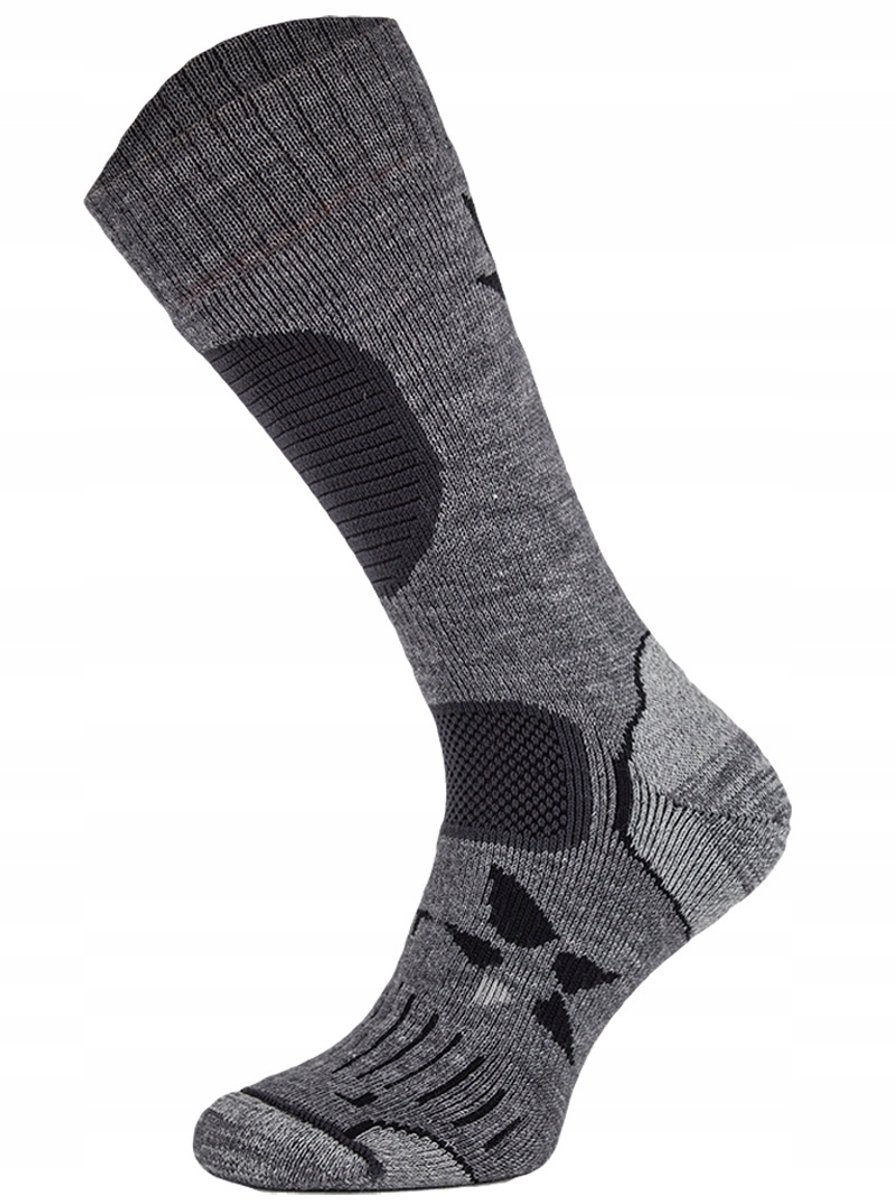 Peak Merino Wandelsokken Grijs
