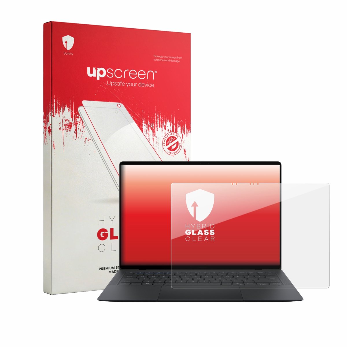 upscreen - Screenprotector voor ASUS ExpertBook Ultra - Folie Beschermfolie Beschermglas transparant