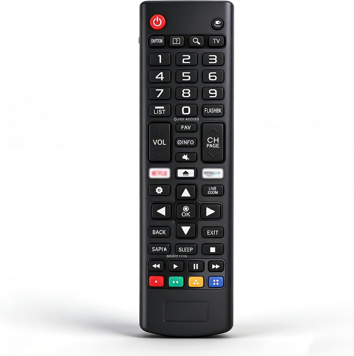 Universele afstandsbediening voor LG Smart TV - lichtgewicht ABS kunststof - met Netflix en Amazon knoppen - ShopVlot