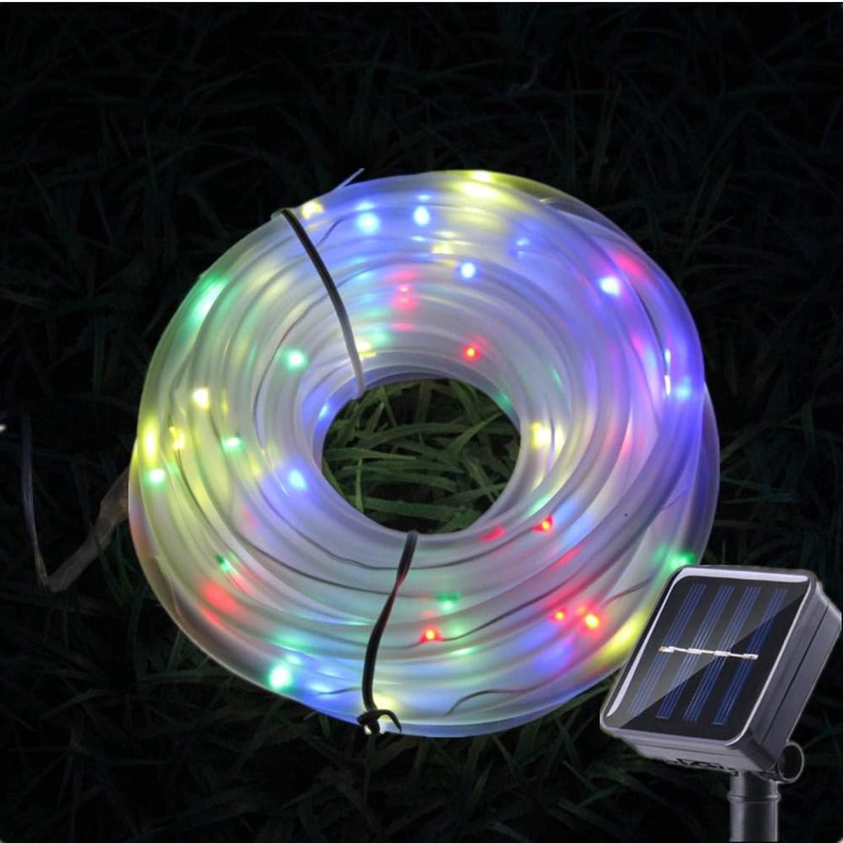 Solar String Lights 50 m - Koperdraad - Waterdicht - Ideaal voor buitenverlichting - ShopVlot