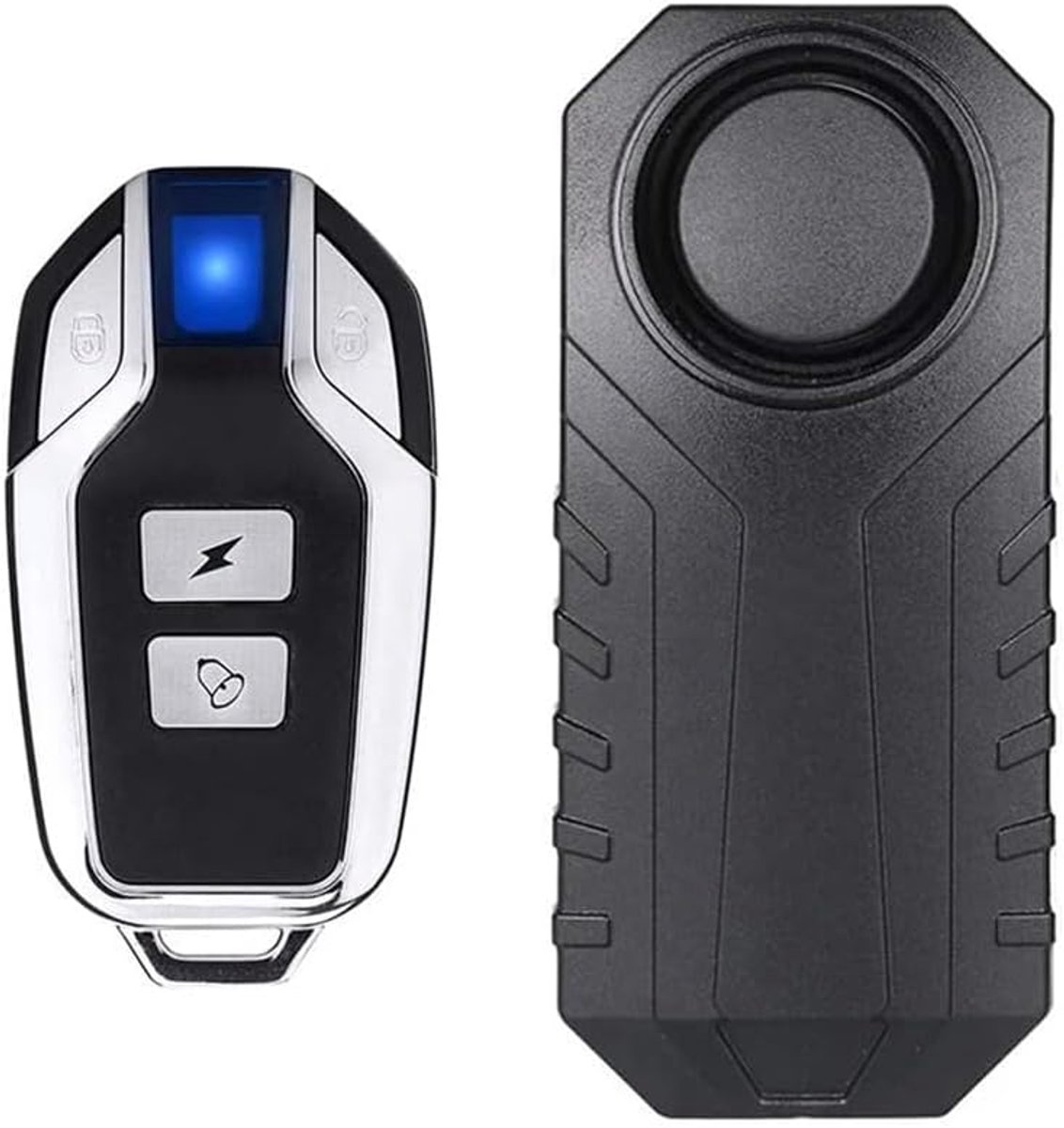 Vibratie geactiveerd fiets alarm - draadloos en waterproof - 7 niveaus gevoeligheid - ideaal tegen fietsdiefstal - ShopVlot