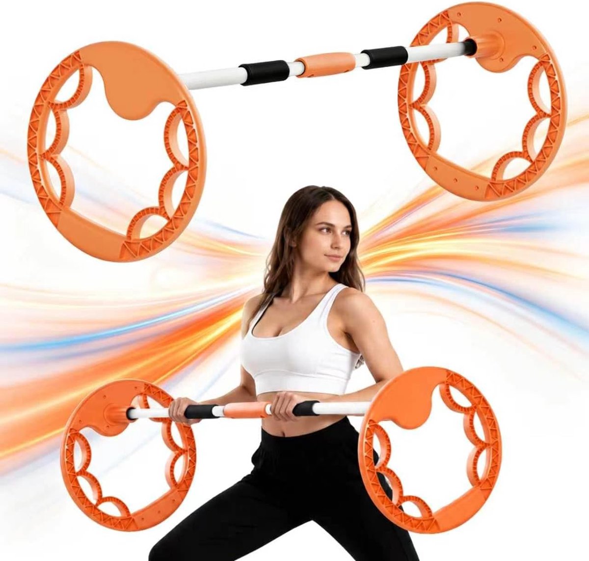 Thuisfitnessapparaat - multifunctioneel ontwerp - training bovenlichaam en buik - versterkt kernkracht - ShopVlot