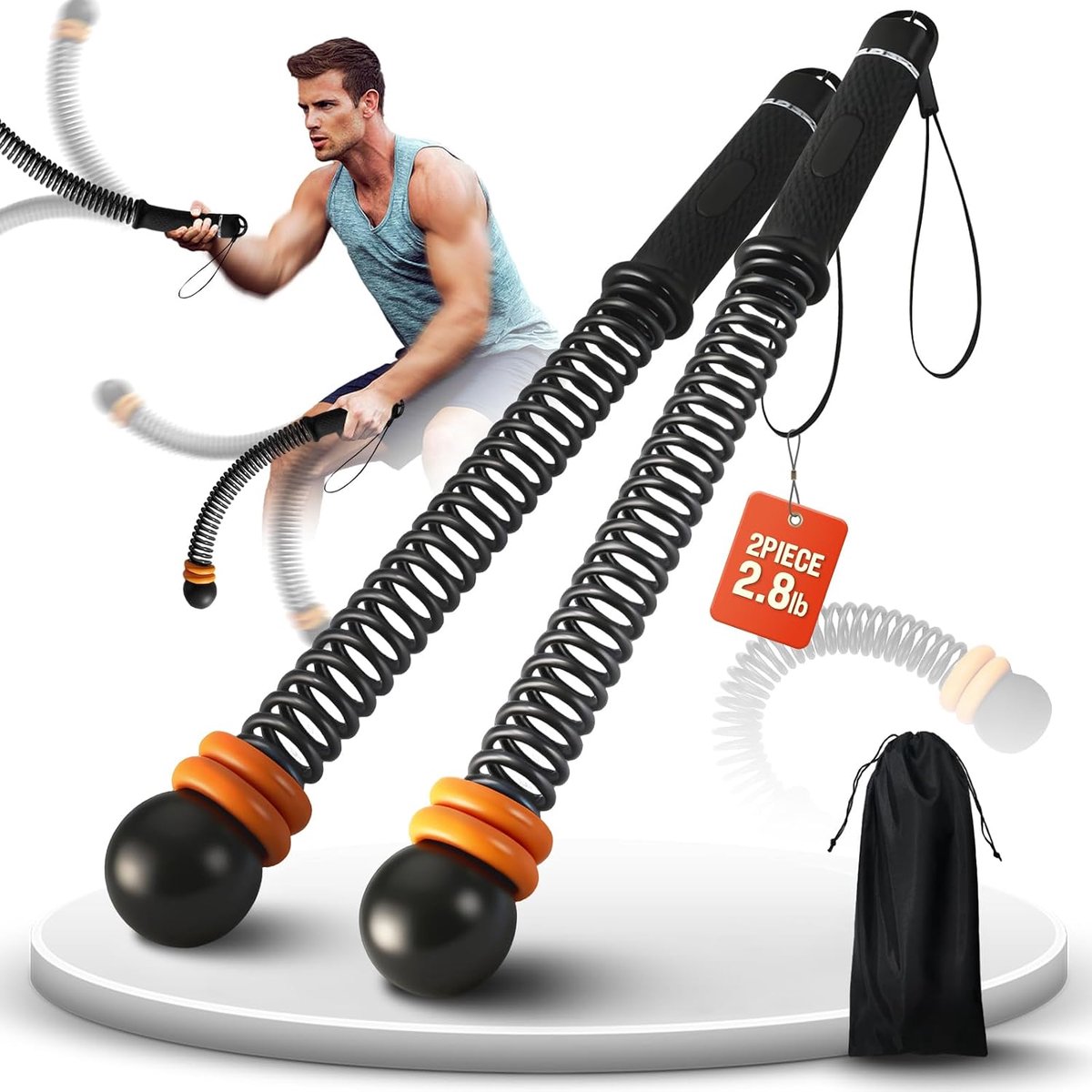 Gevechtsnaren draadloos - verbeterd ontwerp - ergonomische handgreep - optimale mobiliteit - ShopVlot