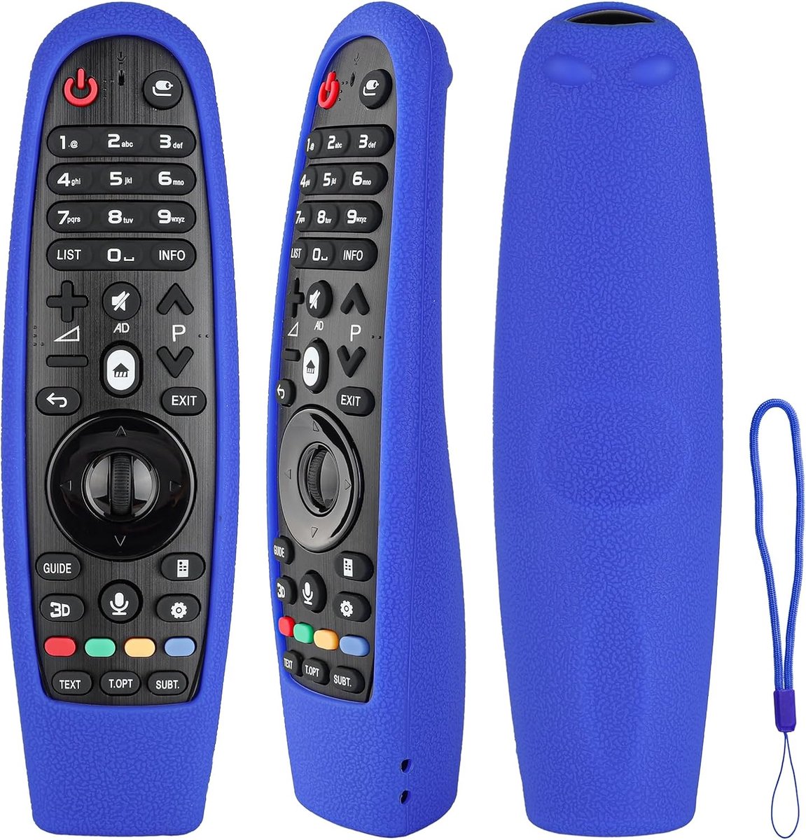 Silicone beschermhoes voor LG afstandsbediening - schokbestendig - kindveilig - optimale bescherming - ShopVlot