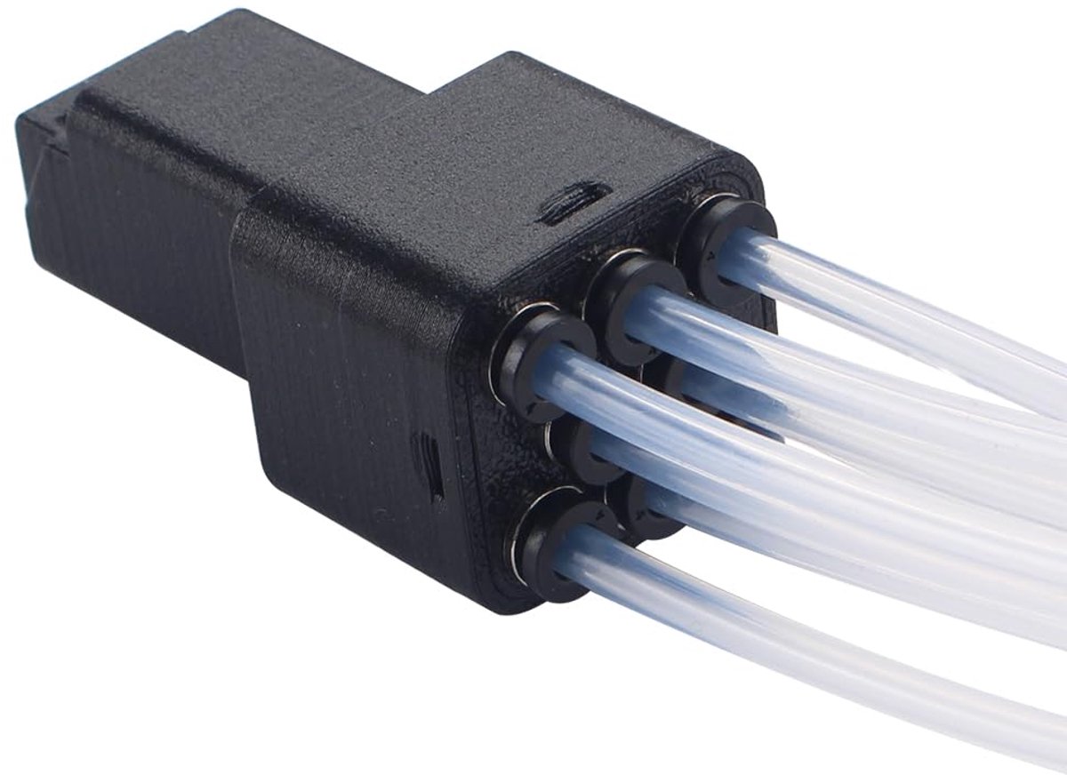 3D Printer Filament Hub 8 in 1 - PTFE Adapter - Anti-clogging - Verbeterde transportmodules - ShopVlot