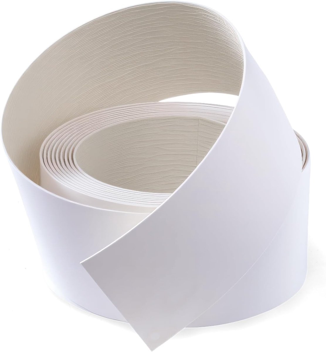 PVC kantband 50mm x 3m - witte folie - voor meubelherstel en reparaties - ShopVlot