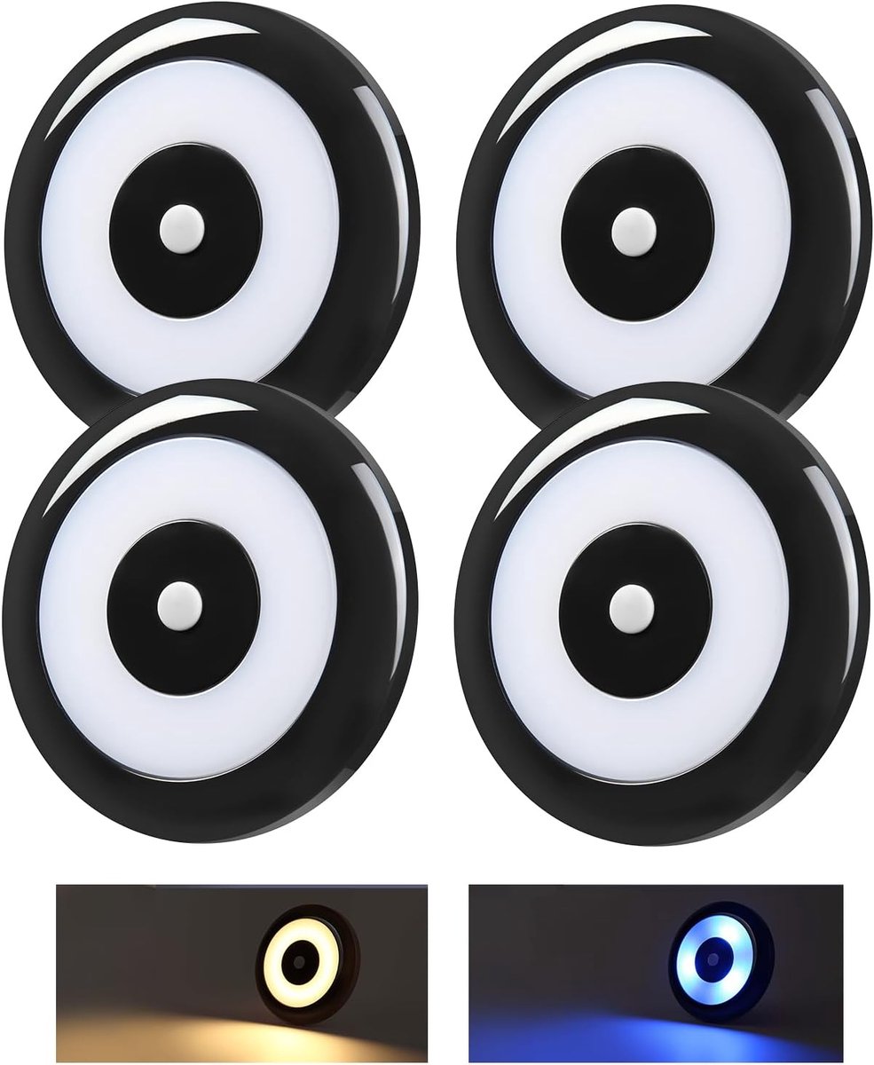 LED Plafondlamp 12V - Dimbaar en Ultra Dun - Met Drukknop en Blauwe Nachtlamp - Perfect voor Camper en Boot - ShopVlot