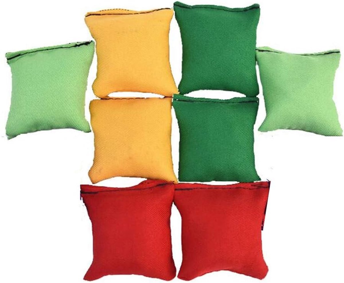 Jongleerballen 8-pack - Mini circusballen - Zacht nylon - Ideaal voor beginners - ShopVlot